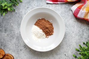 Шоколадные кексы из кокосовой муки
