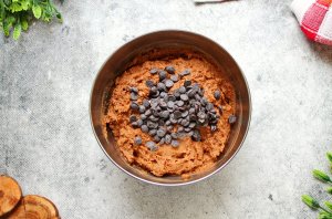Шоколадные кексы из кокосовой муки