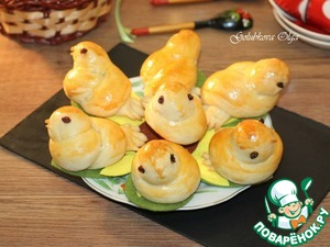 Булочки-птички Жаворонки