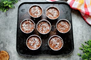 Шоколадные кексы из кокосовой муки