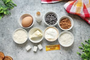 Шоколадные кексы из кокосовой муки