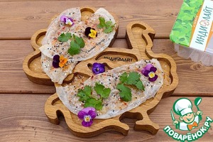 Чебуреки из индейки в рисовой бумаге