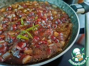Вишнёвый соус к купатам гриль