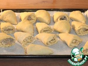 Рожки-пирожки с индейкой