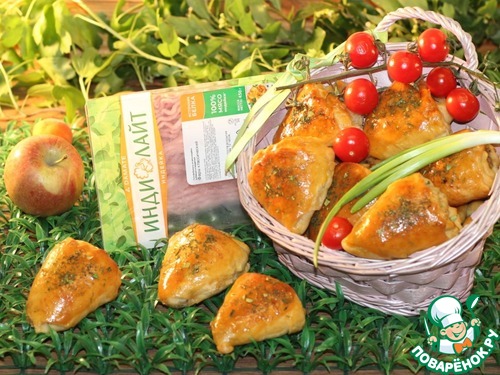 Рожки-пирожки с индейкой