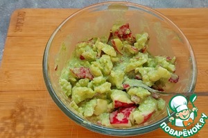 Салат с редисом и руколой "Зелёнка"