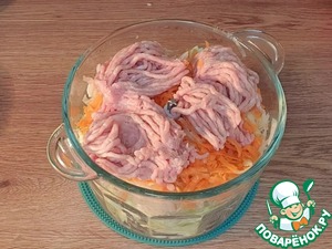 Индидраники — нежные драники с фаршем индейки