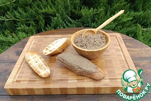 Паштет из печени индейки для пикника