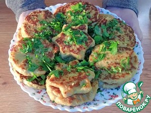 Индидраники — нежные драники с фаршем индейки