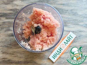 Лепешки с индейкой и сыром