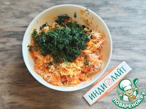 Лепешки с индейкой и сыром