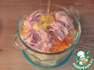 Индидраники — нежные драники с фаршем индейки