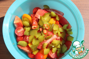 Салат-закуска "Под шашлычок" Салат-закуска "Под шашлычок"