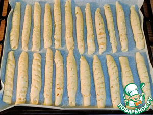 Булочки-трубочки с творогом и повидлом