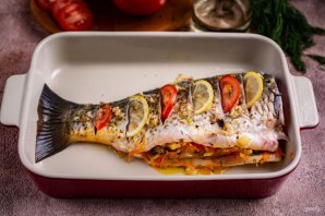 Карп в духовке