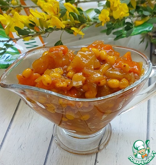 Облепиховое чатни к котлетам из индейки Облепиховое чатни к котлетам из индейки