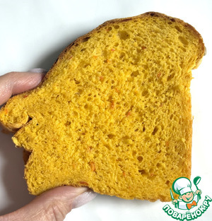 Тыквенный тостовый хлеб