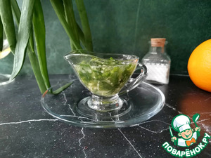 Луковая салатная заправка Луковая салатная заправка