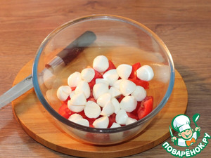 Салат с мягким сыром Чильеджина