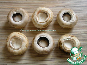 Шампиньоны с луком и чесноком Шампиньоны с луком и чесноком