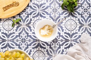 Виноград в чайном желе Виноград в чайном желе